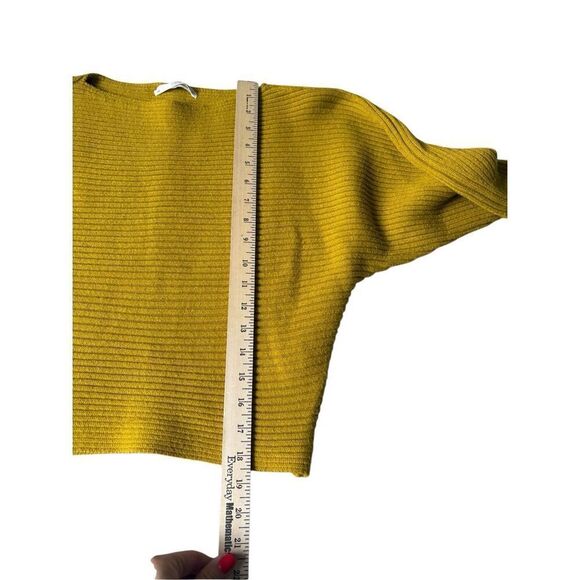 Anthropologie Citron Ribbed Pullover Sweater size XXS - Picture 7 of 11